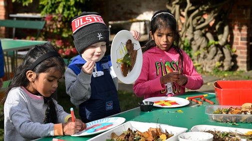 Diwali event at Kedleston Hall, Derbyshire